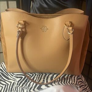 Stylish Tan Tote Bag